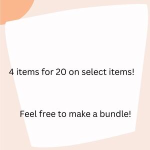 4 items for 20 dollars on posts marked 4for20 make yourself a bundle! ☀️🏝️💦🐸